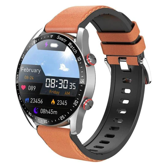 Herre Smartwatch med Bluetooth-opkald og 1,45 Tommer Skærm