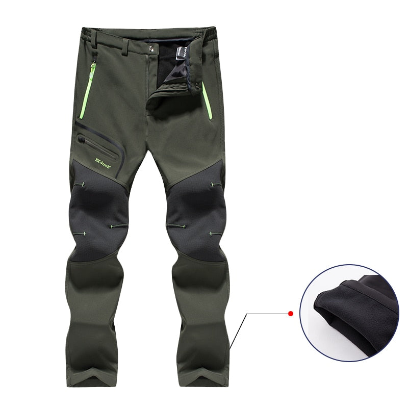 Herre Vandtætte Vandrebukser med Aftagelige Ben