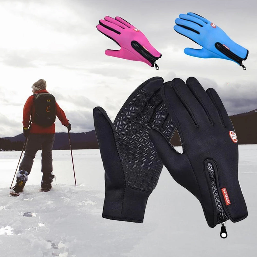 Unisex Vandtætte Vinterhandsker med Touch-fingerspidser