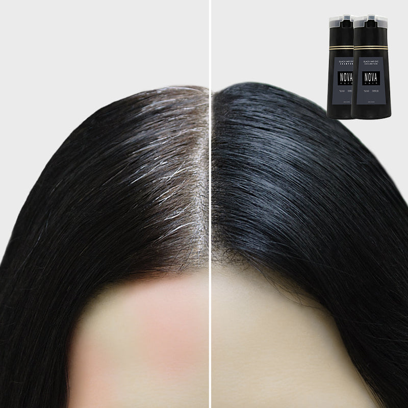 Øjeblikkelig Hårfarveshampoo der Dækker Gråt Hår på 10 Minutter