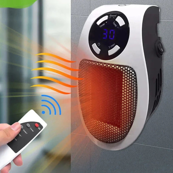 Tragbares WarmFlow-Heizgerät mit einstellbarem Thermostat