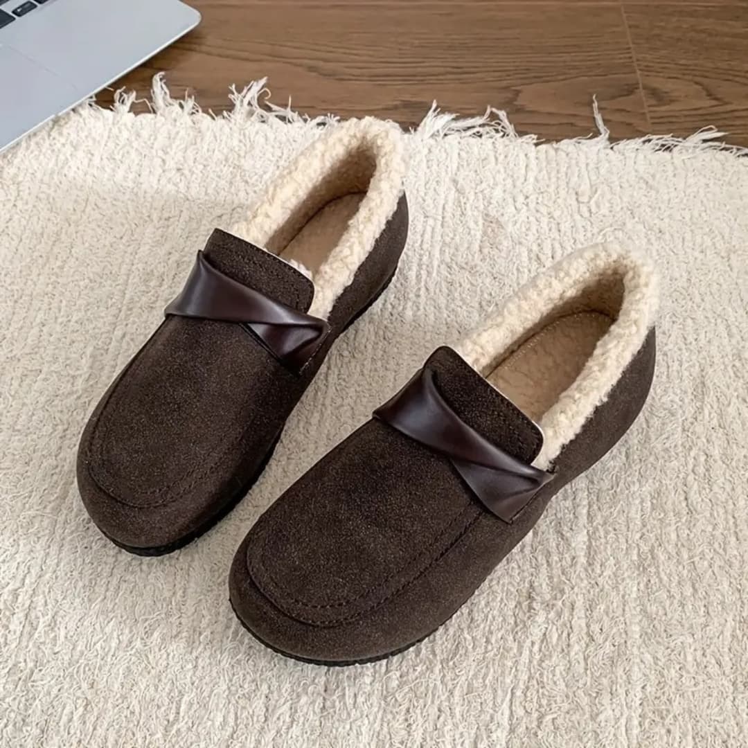 Maya - Komfortable varme slip-on-sko for kvinner