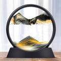 3D Bevegelig Sandkunst Timeglass for Beroligende Atmosfære