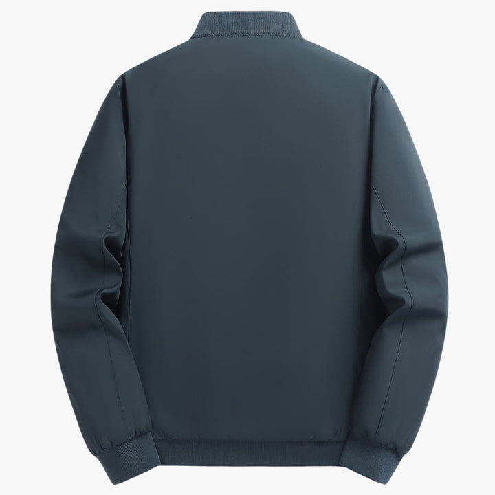 Herre Fleece-fôret Casual Jakke Komfortabel og Stilig
