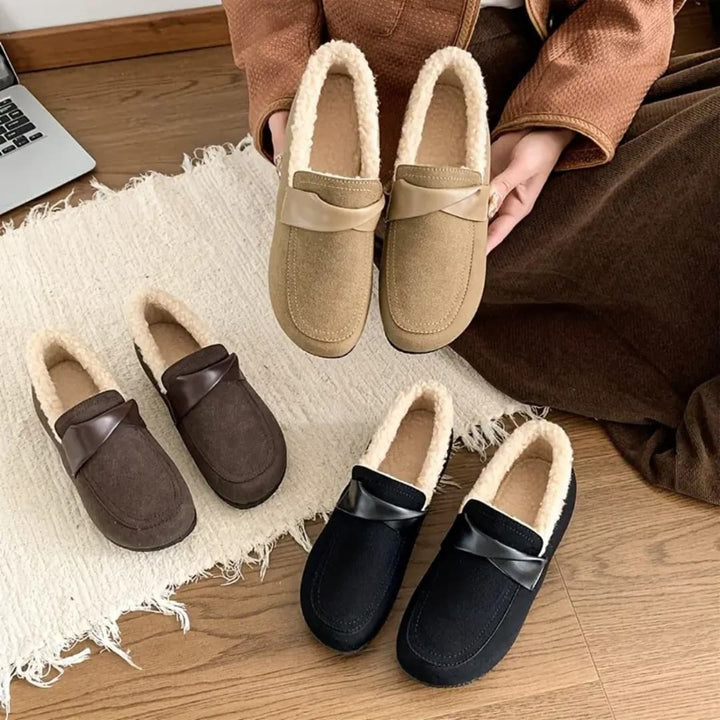 Maya - Komfortable varme slip-on-sko for kvinner