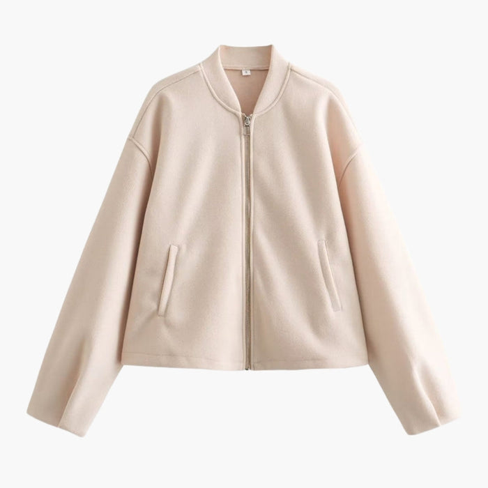 Blouson bomber pour femme à coupe moderne