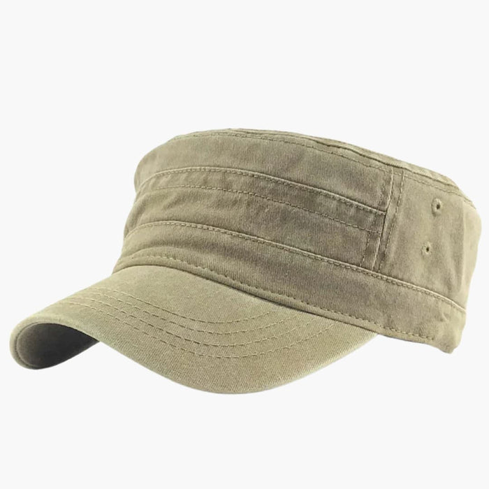 Gorra para hombre con visera curvada y orificios de ventilación laterales