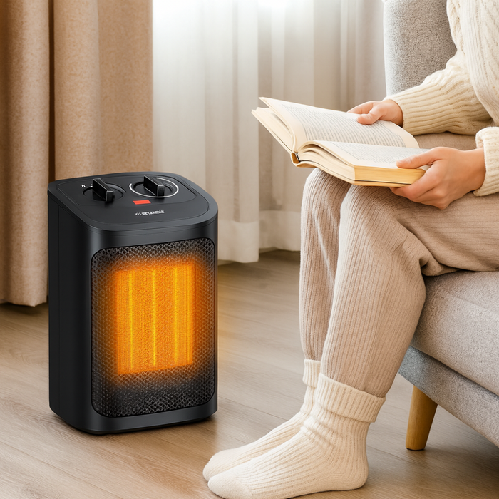 Unidad calefactora energéticamente eficiente para calentar rápidamente