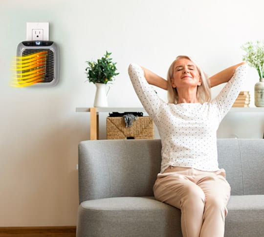 Riscaldatore elettrico EcoWarmth – efficiente dal punto di vista energetico ed ecologico