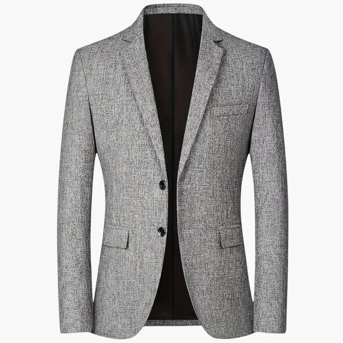 Herre blazer med reverskrave og dobbelt knap