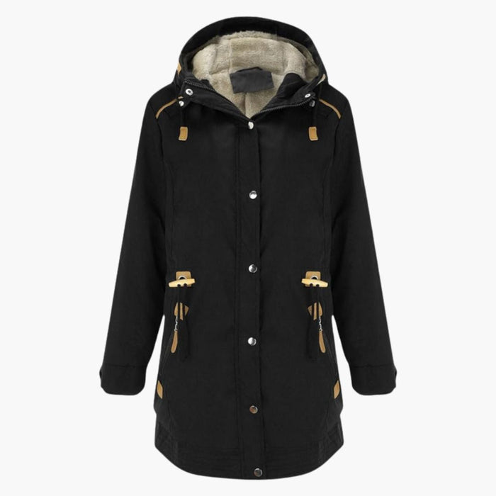 Damen-Parka mit verstellbarer Kapuze