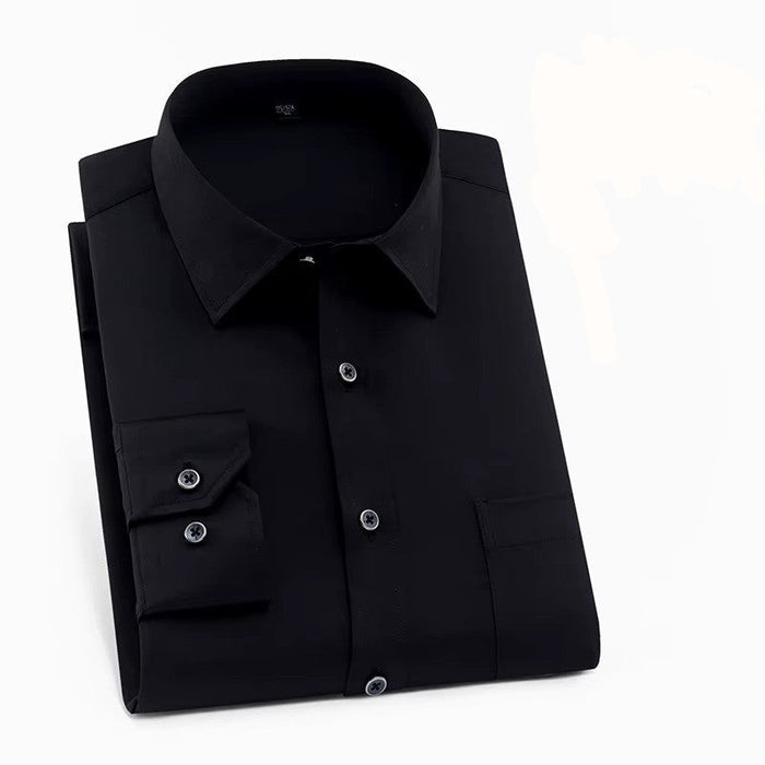 Chemise homme coupe classique avec boutons et poche