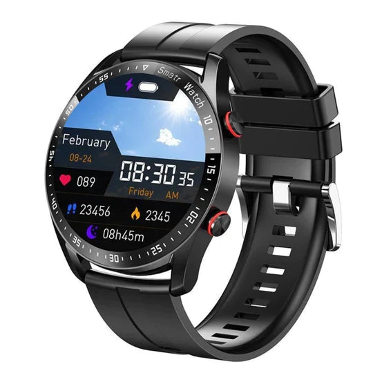 Herre Smartwatch med Bluetooth-opkald og 1,45 Tommer Skærm