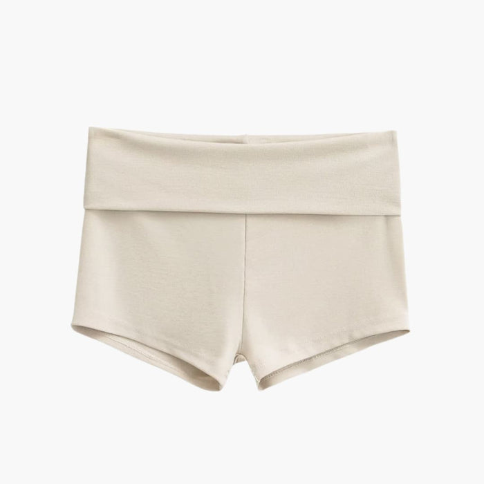 Sport shorts til kvinder med bred talje