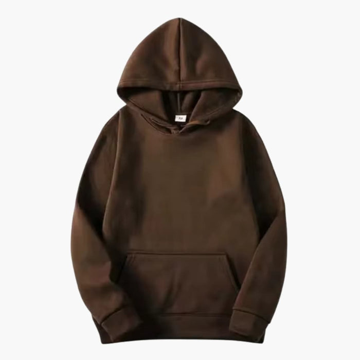 Sweatshirt med hætte til kvinder med frontlomme