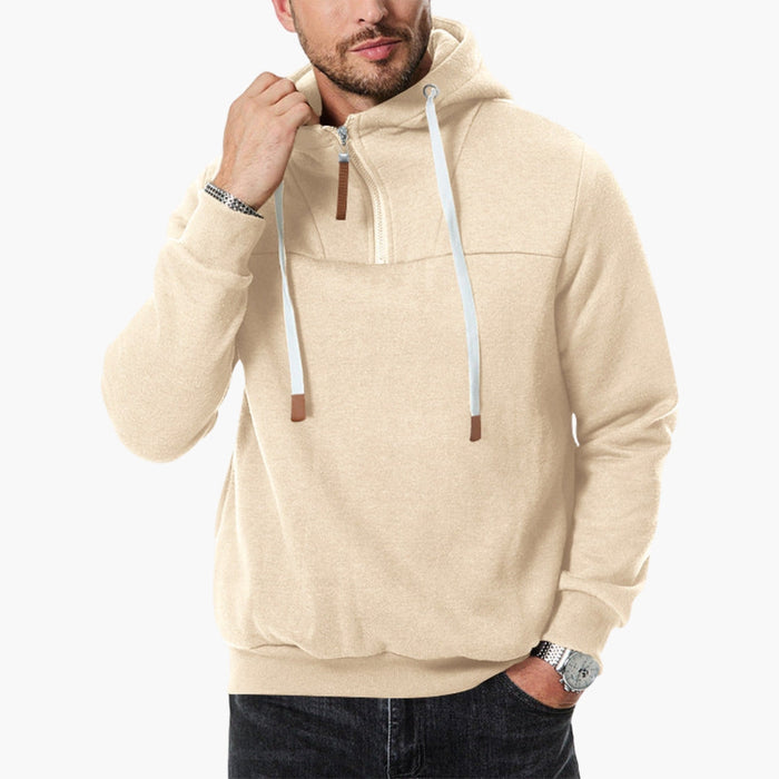 Sport-Sweatshirt für Herren mit hohem Kragen