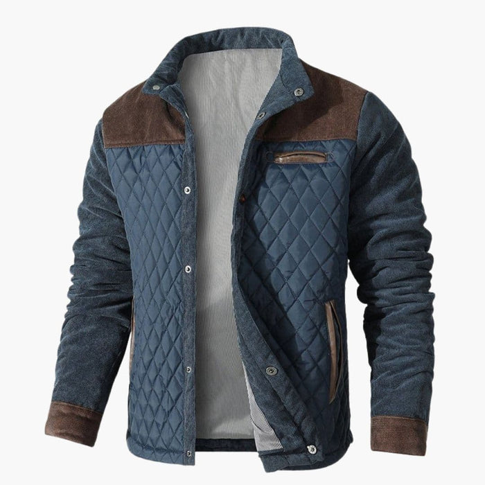 Herren-Cruiserjacke mit gesteppter Oberfläche