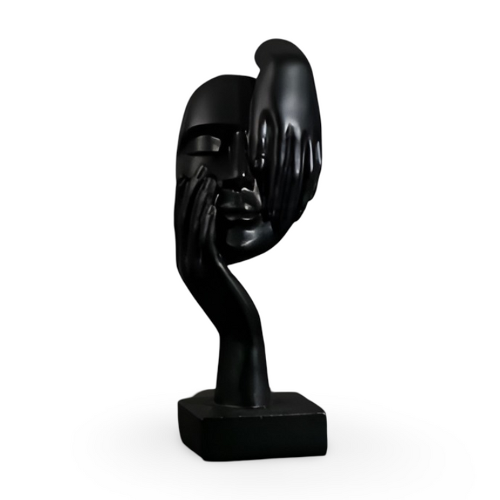 Abstrakt Tenker Skulptur for Moderne Hjem