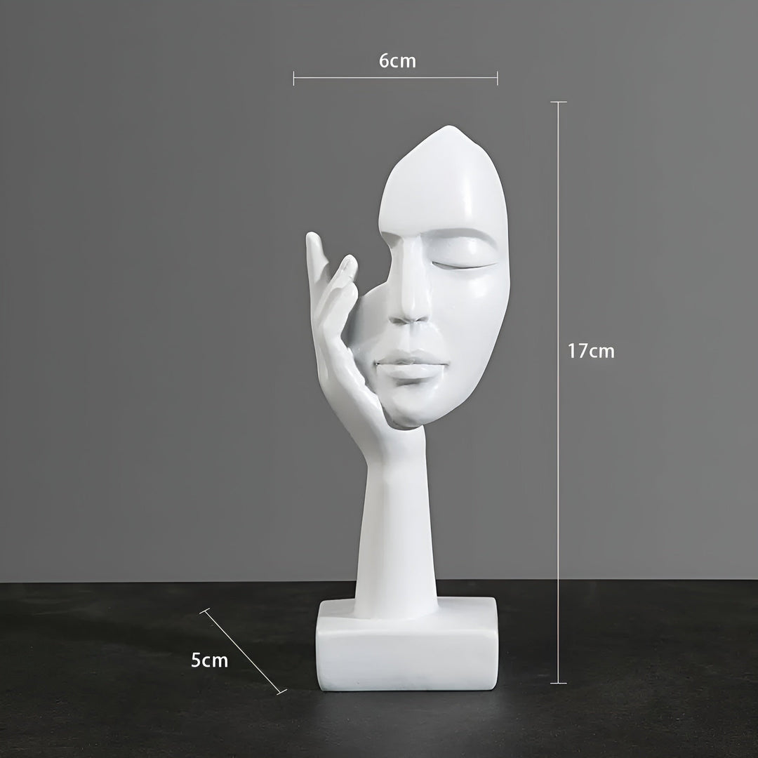Abstrakt Tenker Skulptur for Moderne Hjem