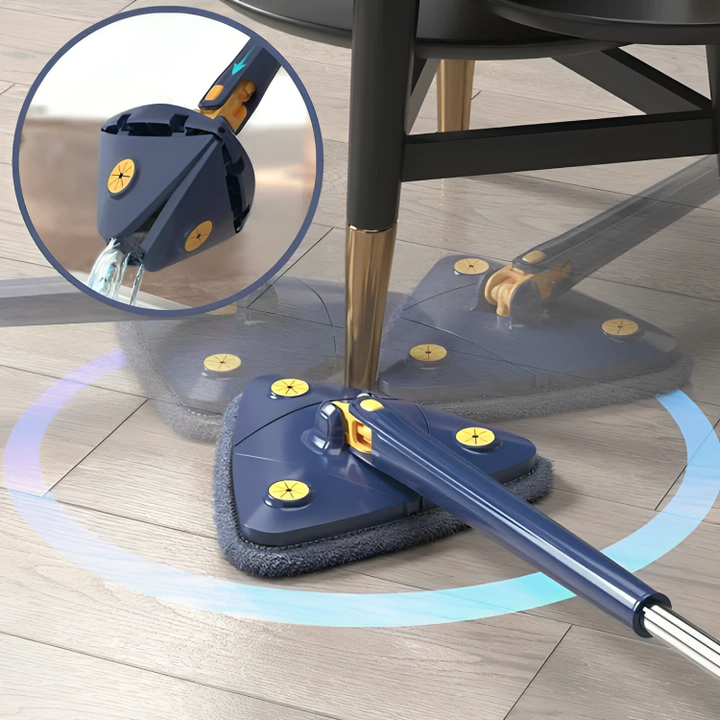 Allsidig Mopp med 360° Rotasjon for Effektiv Gulvvask