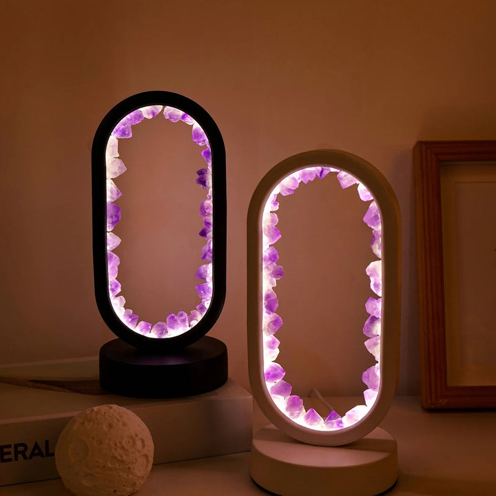 Ametyst Bordlampe for Indre Ro og Stil