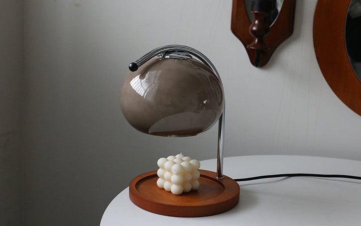 Aromalampe i Glass med Justerbar Lysstyrke for Hjemmet
