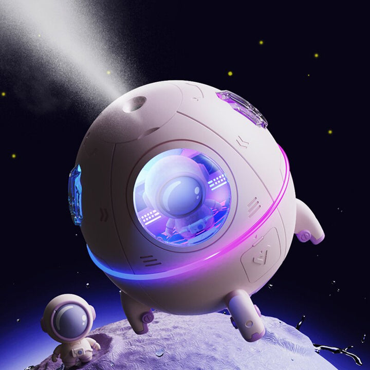 Astronaut Luftfukter med Nattlampe og Aroma Diffuser