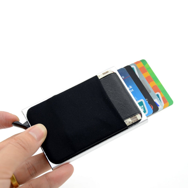 Unisex Automatisk Pop-Up RFID-Kortholder