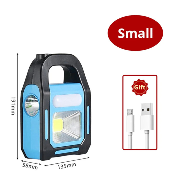 Utendørs Bærbar Campinglanterne med USB &amp; Powerbank Funksjon