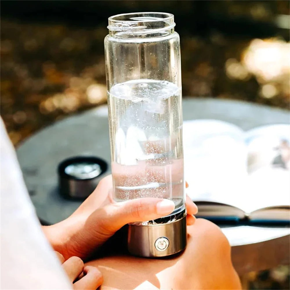Bærbar Hydrogen Vannflaske med Elegant Design for Optimal Hydrering