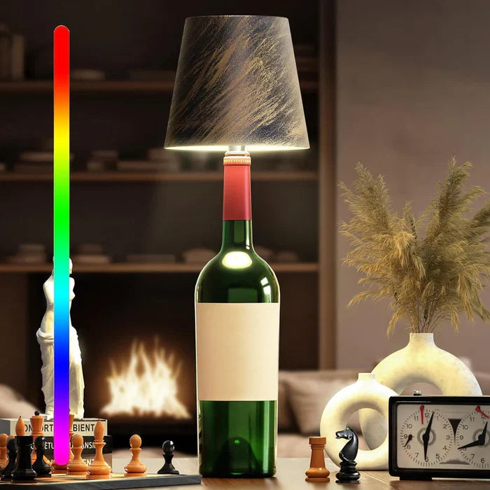 Bærbar LED-lampe med Berøringskontroll for Fleksibel Belysning