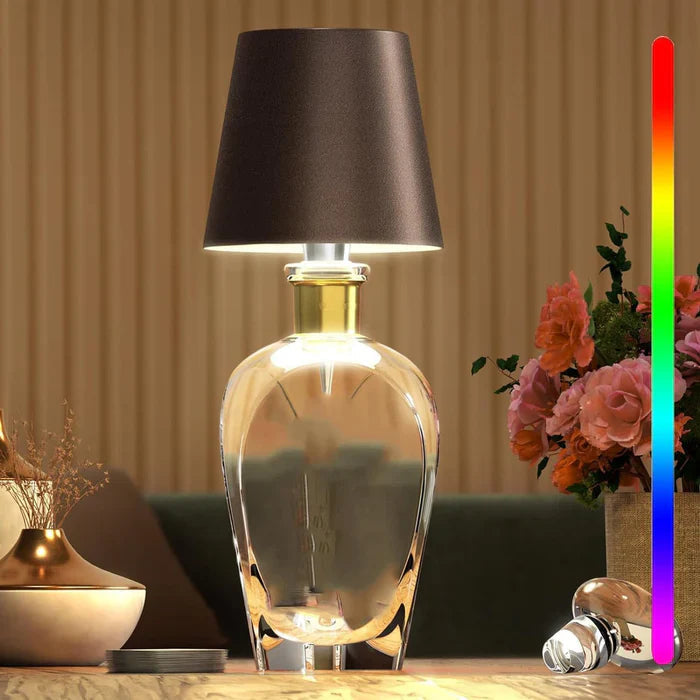 Bærbar LED-lampe med Berøringskontroll for Fleksibel Belysning