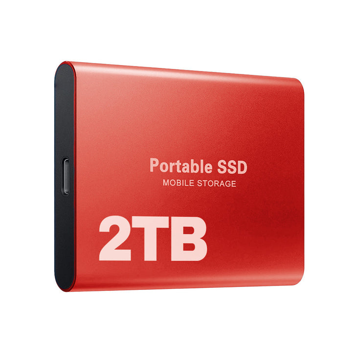 Bærbar SSD-Solid State Drive for Hurtig Lagring