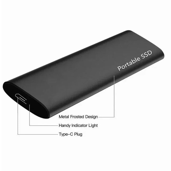 Bærbar Ekstern Harddisk - Rask USB-C Lagring