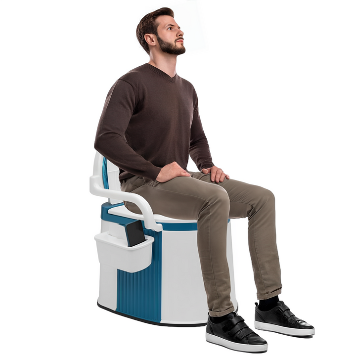 Bærbart Toalett for Voksne og Eldre med Ergonomisk Design