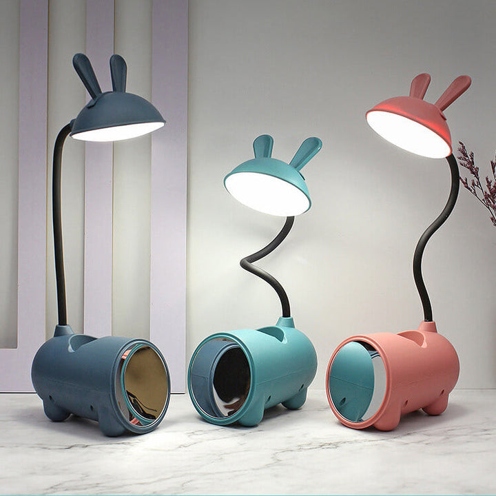 Bordlampe med LED Berøringskontroll og Penneholder