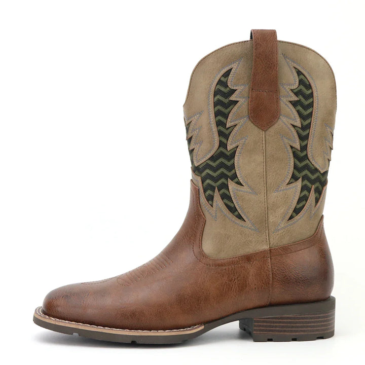 Herre Cowboy Boots Vintage Stil – Tidløs Eleganse