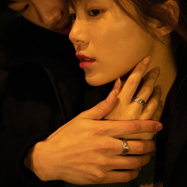 Unisex Englevinge Ring i Sølv – Beskyttende Design