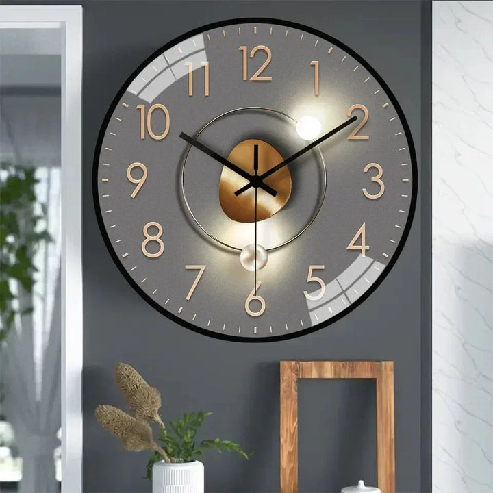 Digital Veggklokke for Sofistikert Hjem