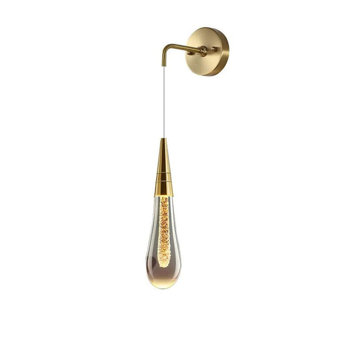 Dråpeformet Vegglampe for Hjemmet med Varm Glød