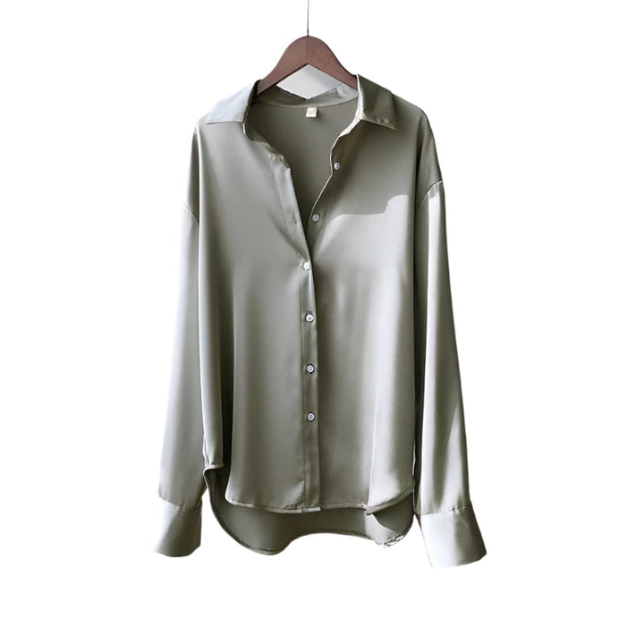 Damebluse med Reverskrage – Elegant og Komfortabel
