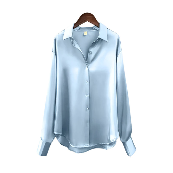 Damebluse med Reverskrage – Elegant og Komfortabel