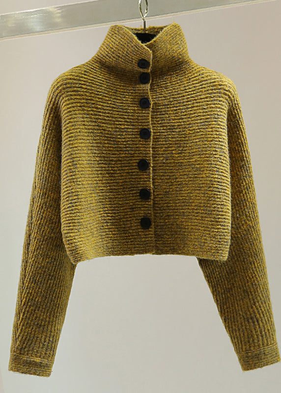 Dame Elegant Turtleneck Genser med Flaggermusermer