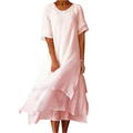 Elegant Kvinne Robe i Lett Bomull for Maksimal Komfort