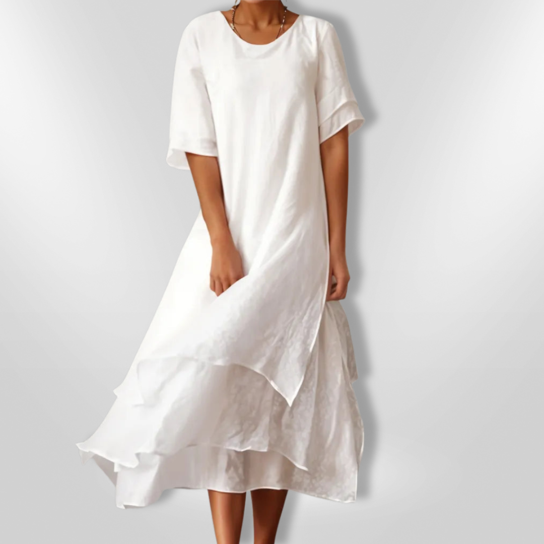 Elegant Kvinne Robe i Lett Bomull for Maksimal Komfort