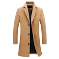 Herre Lang Frakk – Elegant Stil for Enhver Anledning