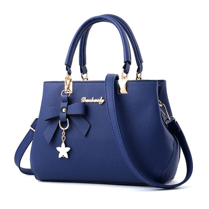 Elegant Messenger-veske for Kvinner med Blomsterdekor