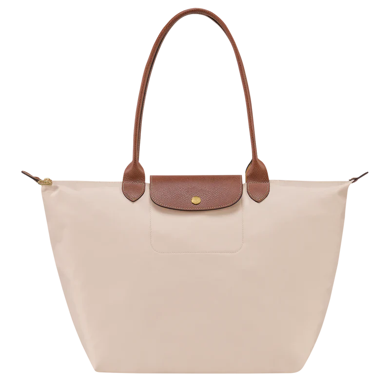 Dame Struktureret Shopper Taske med Justerbar Skulderrem