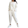 Dame Elegant Todelt Sett for Komfort og Stil