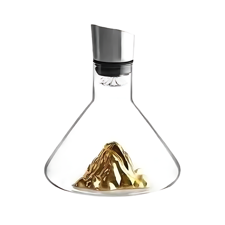 Elegant Vinkaraffel med Lufting og Sedimentfilter